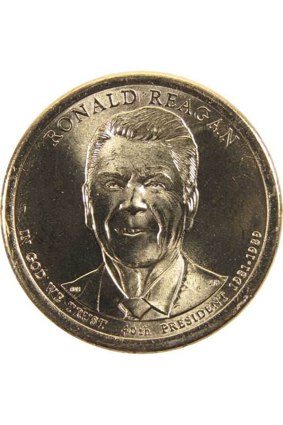 2016 D Ronald Reagan Presidential Dollar BU Uncirculated $1 Coin