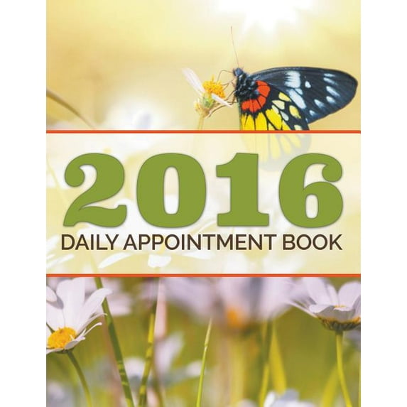 2016 Daily Appointment Book (Paperback)