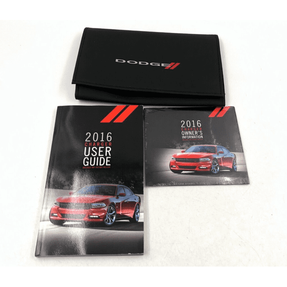 2016 Dodge Charger Owners Manual Handbook Set with Case OEM M01B43055