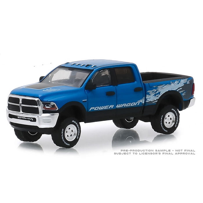 Greenlight 1:64 2017 Dodge RAM 2500 Power Wagon Lifted Red Pickup – 2022 Model GL29873