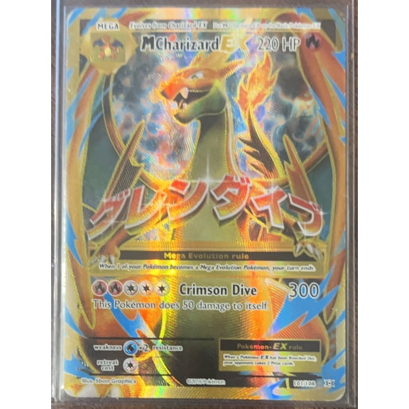 2016 Evolutions M Charizard EX Holo Ultra Rare FA #101/108