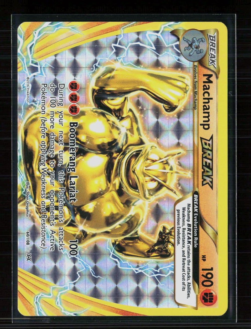 rare pokemon cards machamp 49/101 Max Chi Strike Machamp Break