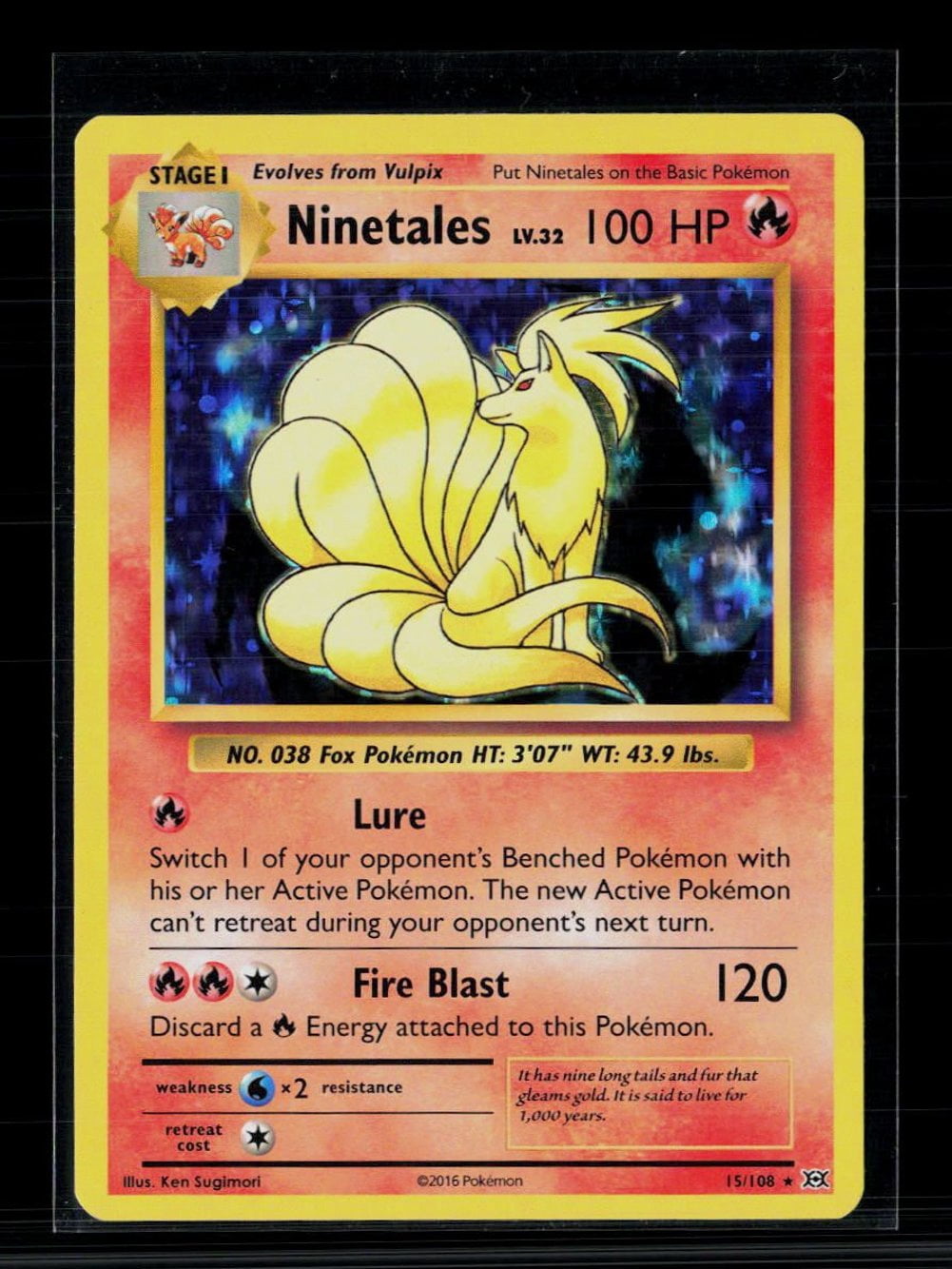 ninetales pokemon card value V 026/192 - Ultra Rare have for your premier collection. Pokemon Obsidian Flames Ninetales #199
