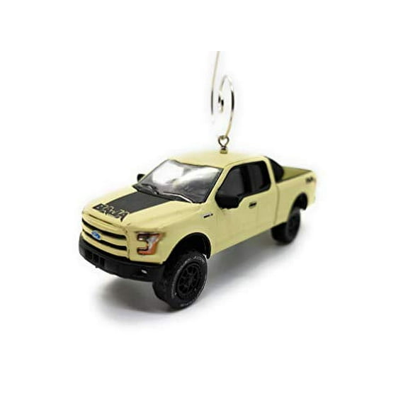 2016 Ford F-150 Baja Truck Custom Christmas Ornament 1:64 Diecast Beige