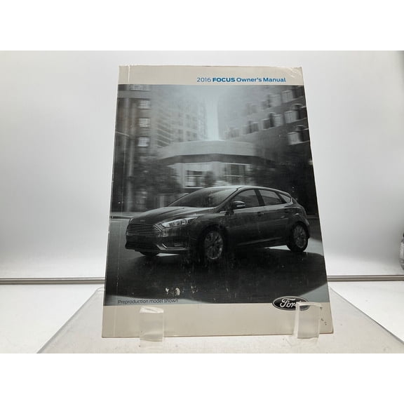 2016 Ford Focus Owners Manual Handbook OEM G02B44021