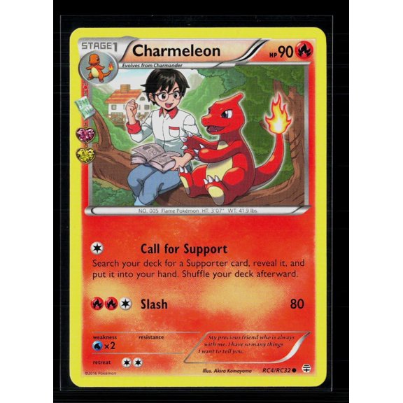2016 Generations Charmeleon Holo #RC4/RC32