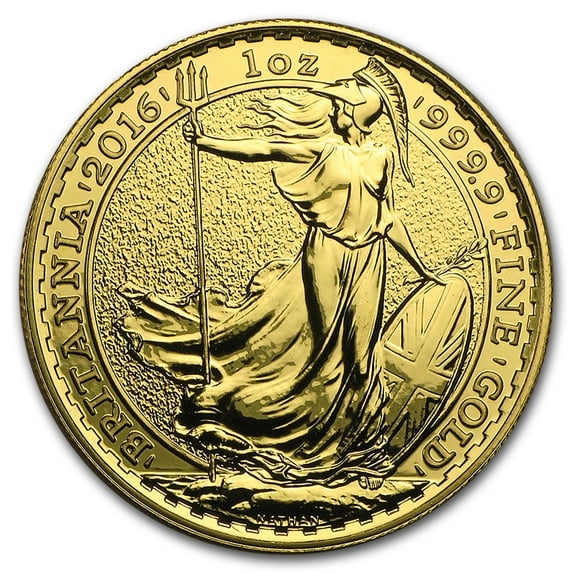 2016 Great Britain 1 oz Gold Britannia BU