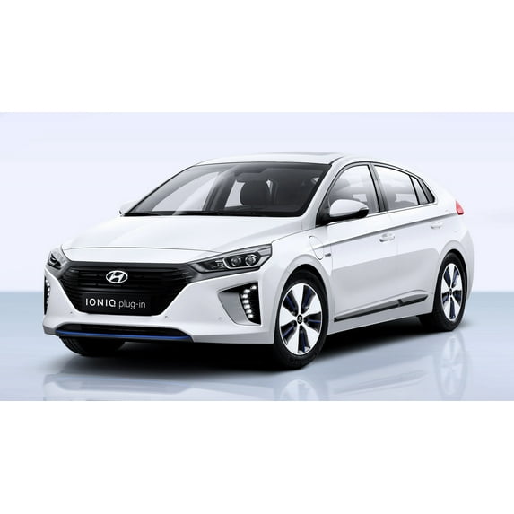 2016 Hyundai Ioniq Plug-In - 24x36 Inch Glossy Laminated Poster - Stunning Detail and Bold Colors
