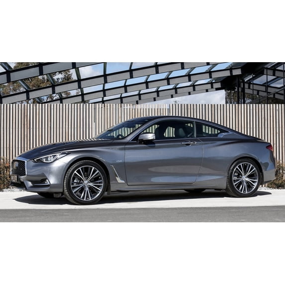 2016 Infiniti Q60 AU - 12x18 Inch Laminated Poster - Stunning Detail and Bold Colors