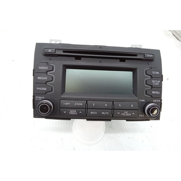 Pre-Owned 2016 Kia Sportage CD Player Radio OEM - Verify Specific Vehicle Fitment In Description - (Good)