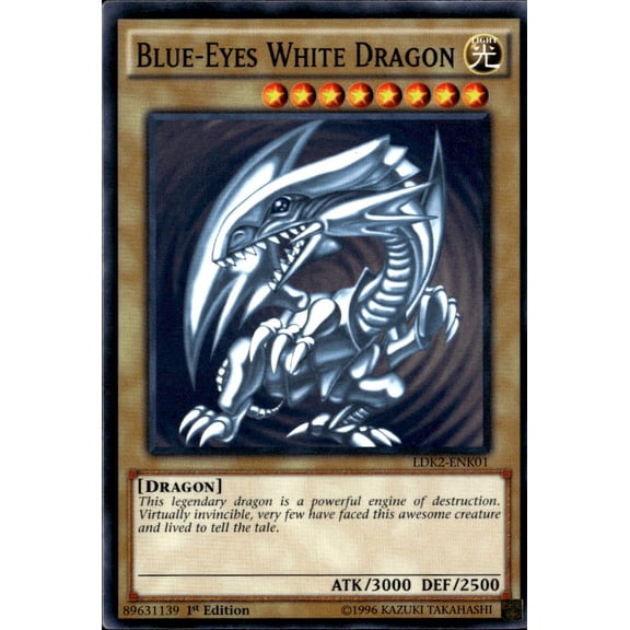 2016 Konami Legendary Decks II Blue-Eyes White Dragon 1st Edition