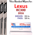 thumbnail image 1 of 2016 Lexus RC300 Wiper Blades (Set of 2), 1 of 3