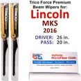 thumbnail image 1 of 2016 Lincoln MKS Performance Beam Wipers (Set of 2), 1 of 4