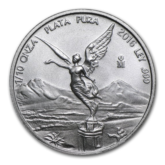 2016 Mexico 1/10 oz Silver Libertad BU