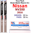 thumbnail image 1 of 2016 Nissan NV200 Beam Blade Wipers (Set of 2), 1 of 3