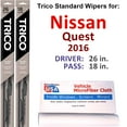 thumbnail image 1 of 2016 Nissan Quest Wiper Blades (Set of 2), 1 of 4