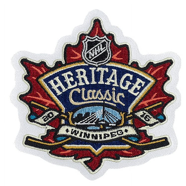 2016 Official NHL Heritage Classic Jersey Patch Winnipeg Jets Edmonton  Oilers – Patch Collection
