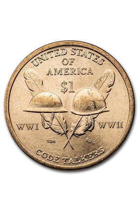 2016-P Native Amer $1 - Code Talkers BU