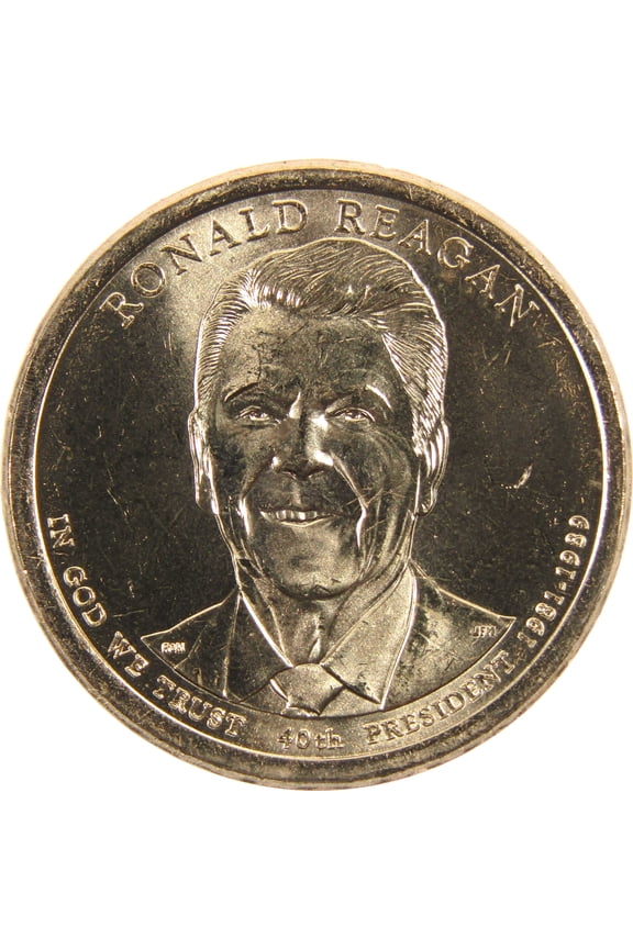 2016 P Ronald Reagan Presidential Dollar BU Uncirculated $1 Coin