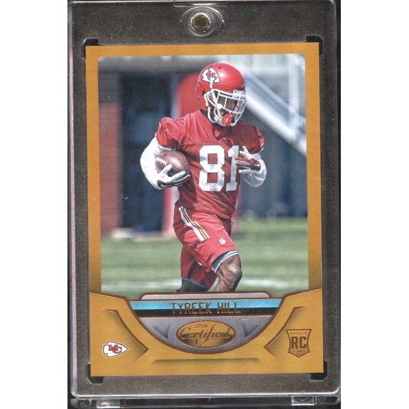 2016 Panini Certified Tyreek Hill #184 Gold /225 RC