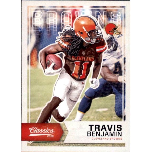 2016 Panini Classics Base #52 Travis Benjamin Cleveland Browns Football Card Cleveland Browns NFL Football Trading Card