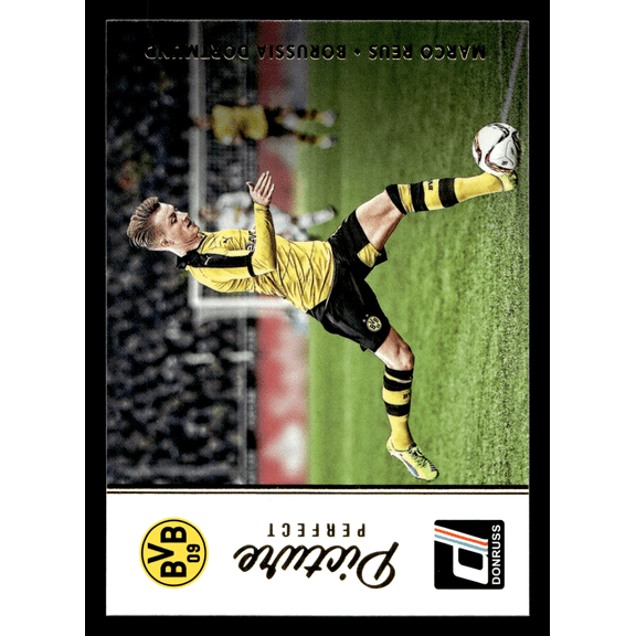 2016 Panini Donruss Picture Perfect Marco Reus #45 Borussia Dortmund Soccer Trading Card
