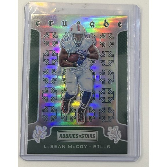 2016 Panini Rookies & Stars LeSean McCoy #46 Green Serial Numbered Limited Edition Short Print Rookie Insert Philadelphia Eagles NFL Football Card