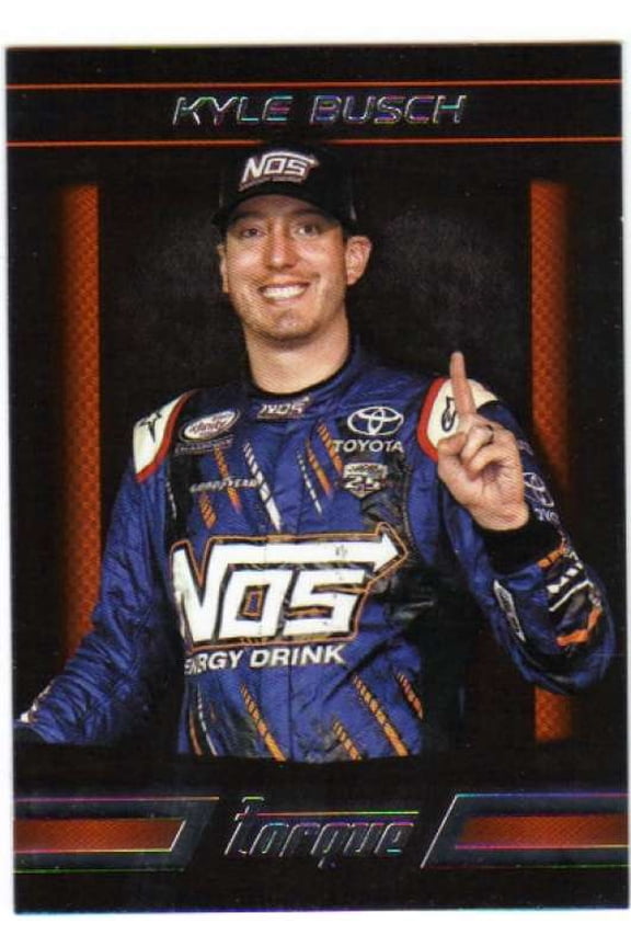 2016 Panini Torque Racing #56 Kyle Busch NOS Energy Drink/Joe Gibbs Racing/Toyota Official NASCAR Licensed Trading Card