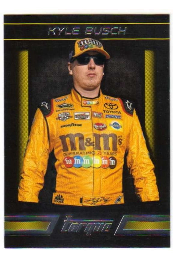 2016 Panini Torque Racing #7 Kyle Busch M&M's/Joe Gibbs Racing/Toyota Official NASCAR Licensed Trading Card