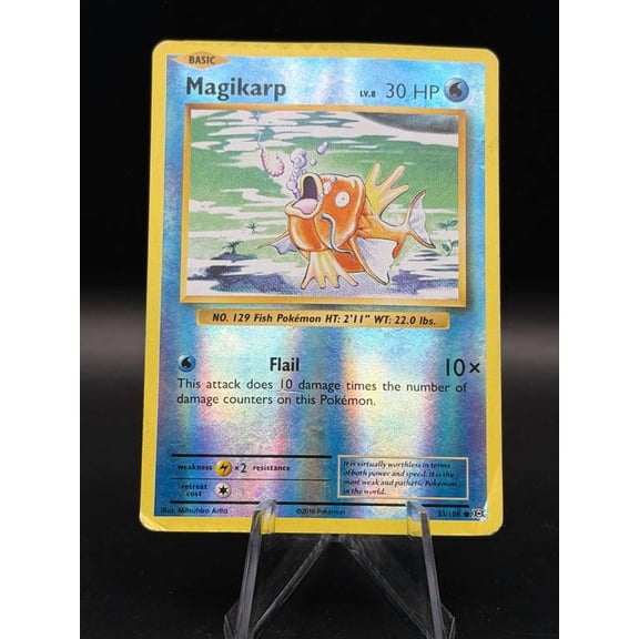2016 Pokmon Evolutions Magikarp Reverse Holo #33/108 English Card