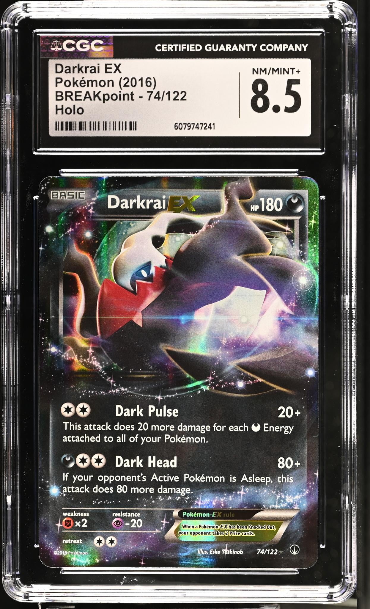 darkrai ex pokemon card Darkrai EX (Full Art) XY main image 1