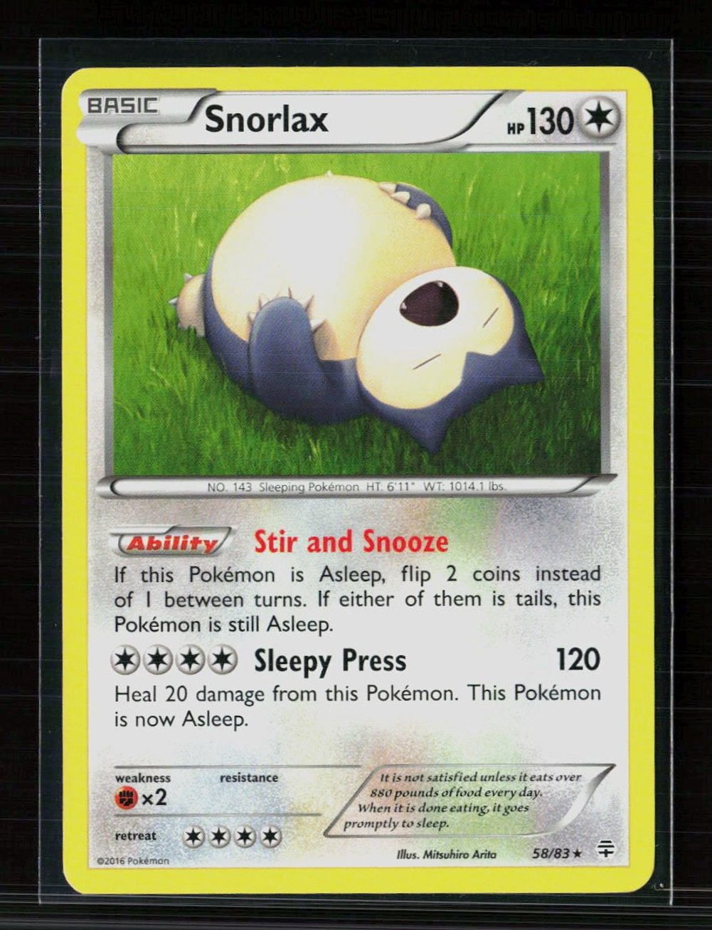 snorlax pokemon card value - 131/185 - Vivid Voltage - Holo Rare RarityUncommon Hit Points160 HP Colorless But First Value of my Black Star