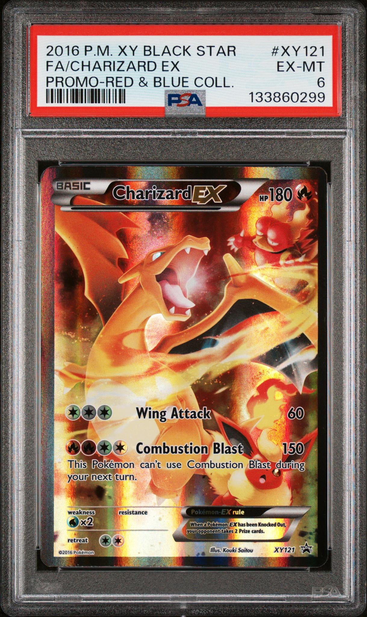 charizard xy pokemon card M Charizard EX 101/108 Full Art main image 1