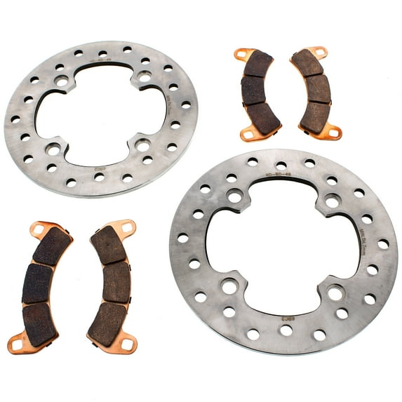 2016 Polaris RZR XP Turbo EPS Front Brake Rotors and Severe Duty Brake Pads