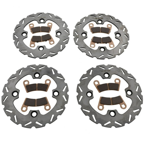 2016 Polaris Razor RZR 900 Trail Front & Rear RipTide Brake Rotors & Brake Pads