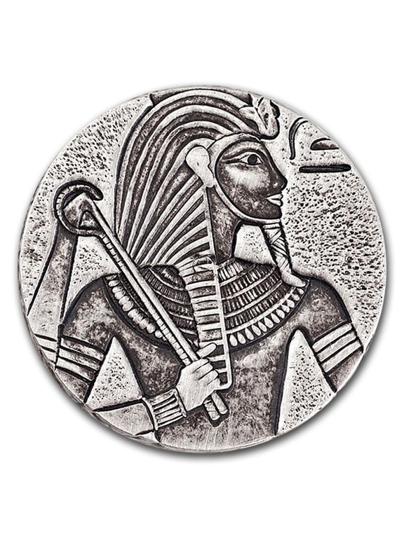 2016 Republic of Chad 5 oz Silver King Tut