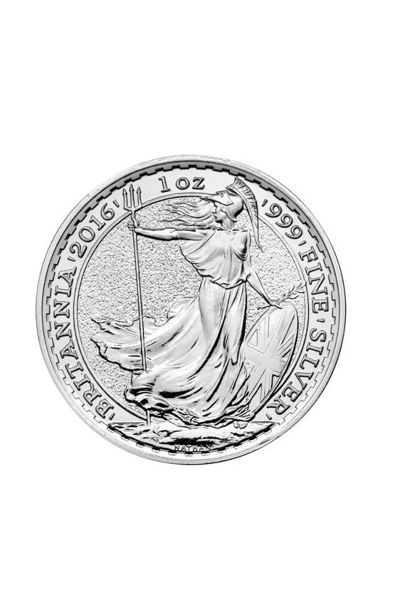 2016 Royal Mint Britannia 1 oz Silver Coin with Year of the Monkey Privy Mark