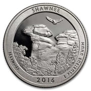2016-S ATB Quarter Shawnee National Forest Proof Silver
