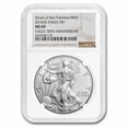 thumbnail image 1 of 2016 (S) American Silver Eagle MS-69 NGC, 1 of 3