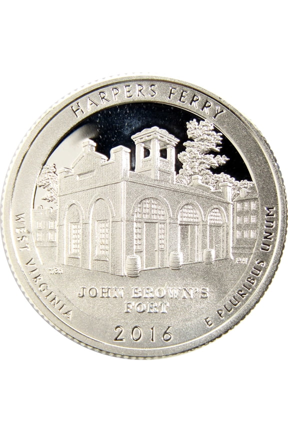 2016 S Harpers Ferry National Historical Park Quarter Silver Proof 25c