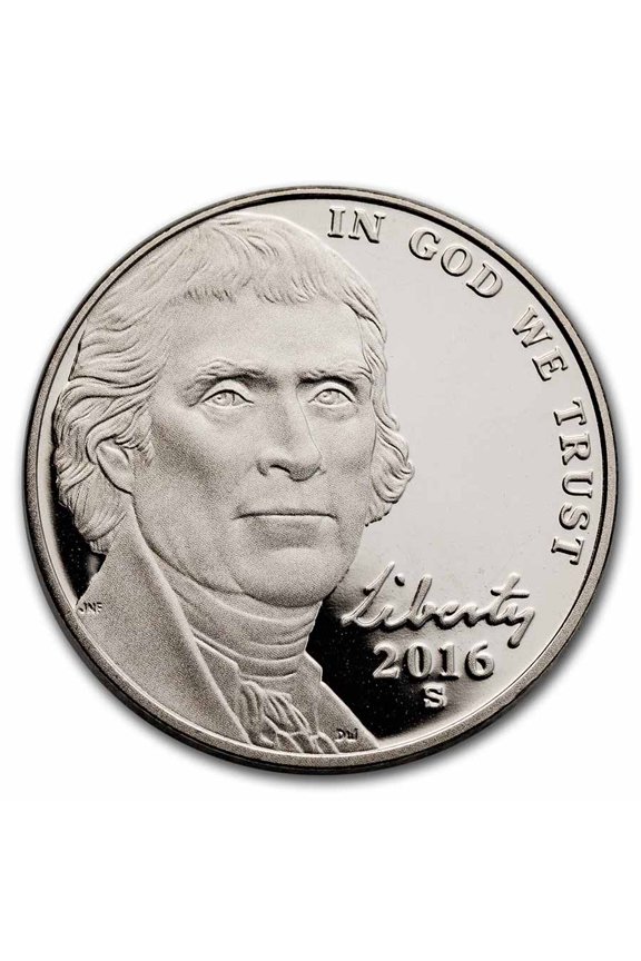 2016-S Jefferson Nickel Gem Proof