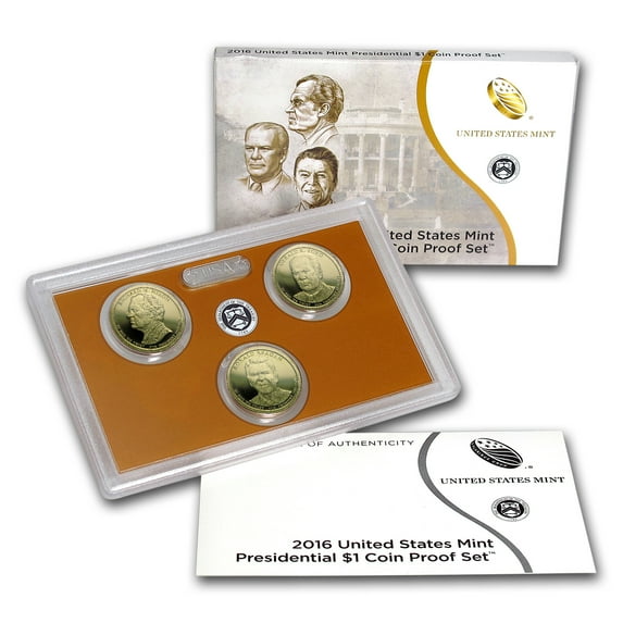 2016-S Presidential Dollar Proof Set