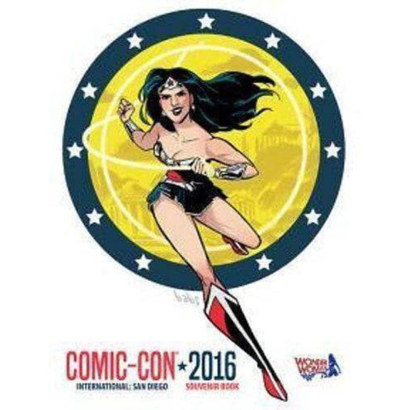 2016 San Diego Comic-Con program Wonder Woman cover