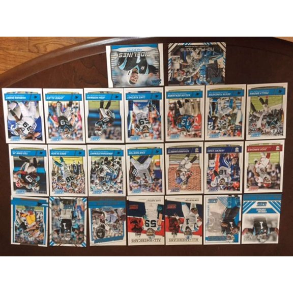 2016 Score Master Team set w RC, Inserts Carolina Panthers