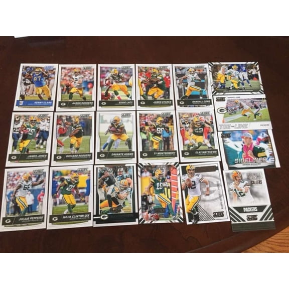2016 Score Master Team set w RC, Inserts Green Bay Packers