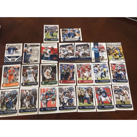 2016 Score Master Team set w RC, Inserts Tennessee Titans