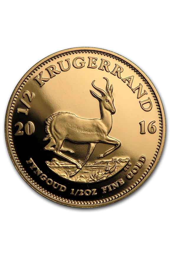 2016 South Africa 1/2 oz Proof Gold Krugerrand