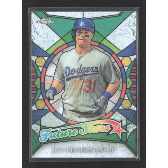 2016 Topps Chrome Future Stars Joc Pederson #FS-3 /30 Los Angeles Dodgers MLB Baseball Trading Card