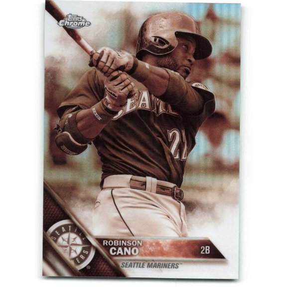 2016 Topps Chrome Sepia Refractor #42 Robinson Cano Mariners NM-MT Unauthenticated Seattle Mariners MLB Baseball Trading Card