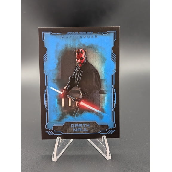 2016 Topps Star Wars Masterwork Darth Maul #28